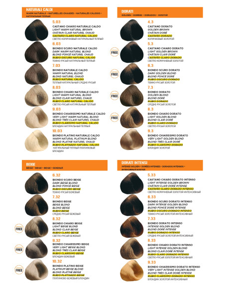 CARTA DE COLOR COMPAGNIA DEL COLORE