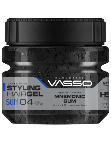 STIFF HAIR GEL 500 ml