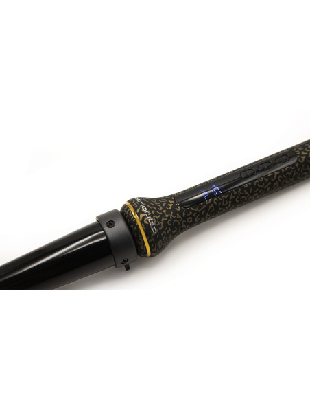 CORIOLISS GLAMOUR WAND RIZADOR GOLD LEOPARD