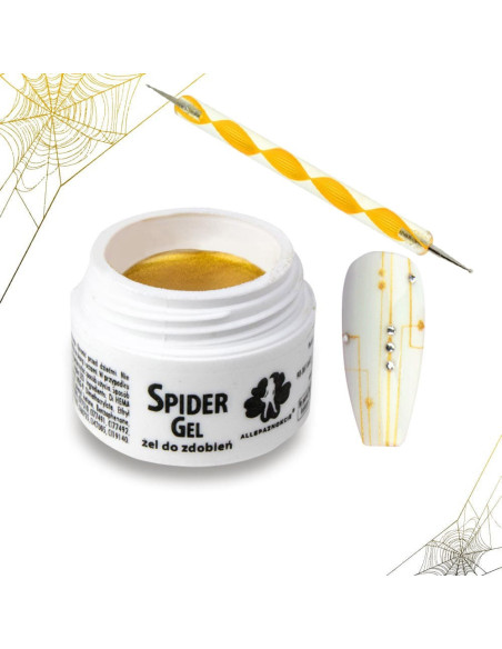 GEL SPIDER DORADO 3 ML