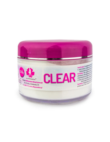 POLVO ACRILICO CLEAR 120gr ALLE LAC