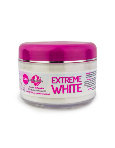 POLVO ACRILICO EXTREME WHITE 120gr ALLE LAC