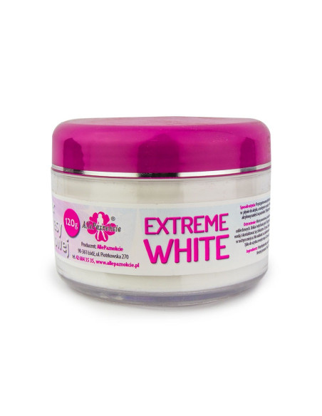 POLVO ACRILICO EXTREME WHITE 120gr ALLE LAC