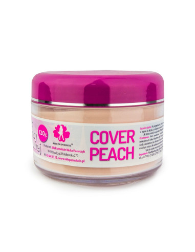 POLVO ACRILICO COVER PEACH 120gr ALLE LAC