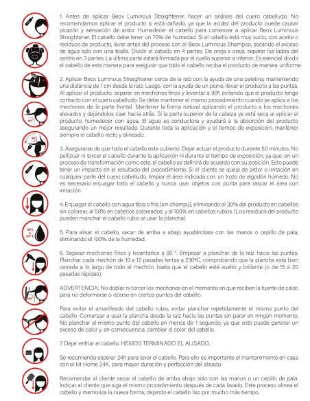 BEOX 24K ROYAL GOLD ALISADOR 500ml