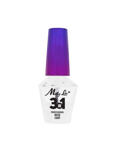 BASE 3 EN 1 ESMALTE CLASICO MOLLY LAC