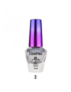 ESMALTE STAMPING PLATA 10ml 2