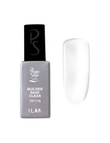 I-LAK SOAK OFF GEL POLISH BUILDER BASE CLEAR - 11M