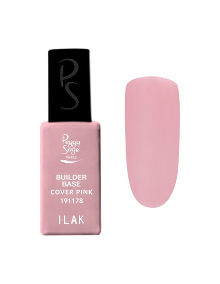 I-LAK SOAK OFF GEL POLISH BUILDER BASE COVER PINK-191178