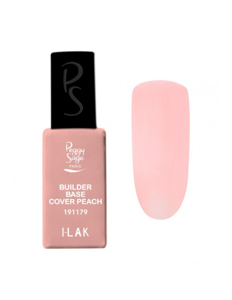 I-LAK SOAK OFF GEL POLISH BUILDER BASE COVER PEACH
