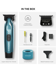 COCCO HYPER VELOCE PRO TRIMMER DIGITAL GAP AZUL 2