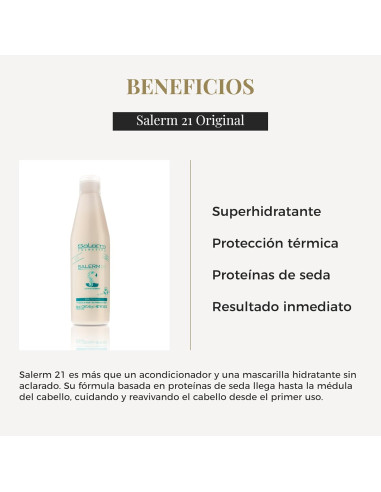 SALERM 21 PROTENIAS DE SEDA 250 ML