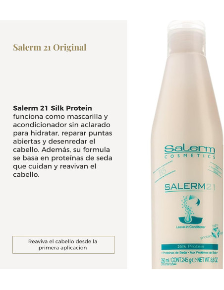 SALERM 21 PROTENIAS DE SEDA 250 ML