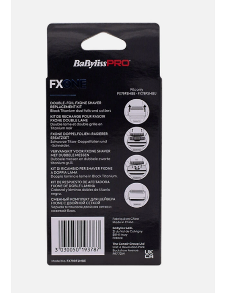 RECAMBIO FXONE SHAVER BLACK FX79RF2MBE