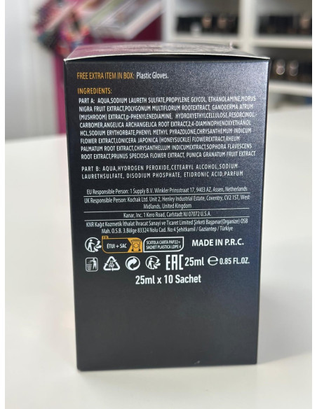 TSF CHAMPU PROGRESIVO SEMIPERMANENTE NEGRO 10X25 ml