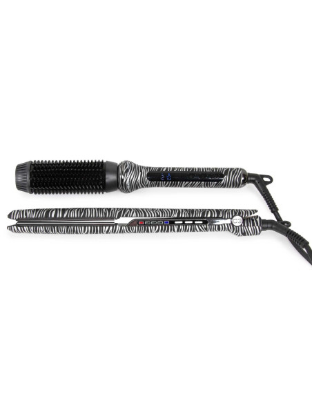 C3 SILVER ZEBRA + HOT BRUSH