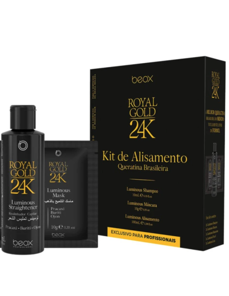 BEOX 24K ROYAL GOLD KIT ALISADOR HOME 100gr