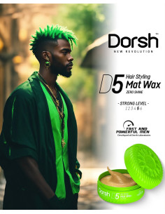 HAIR STYLING MAT WAX D5 150 ML DORSH 24005 2