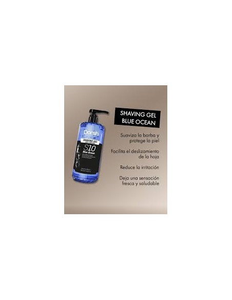 SHAVING GEL BLUE OCEAN S10 1000 ML DORSH 24061