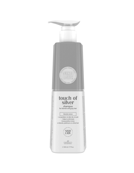 NISHLADY SHAMPOO TOUCH OF SILVER 500 ML