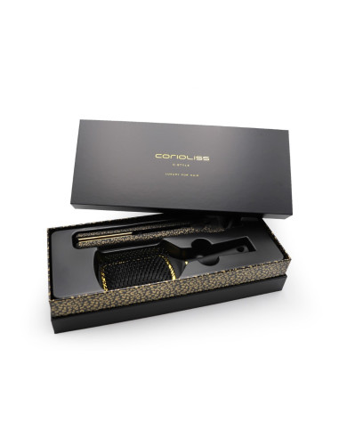 C-STYLE GOLD LEOPARD SOFT TOUCH + PADDLE