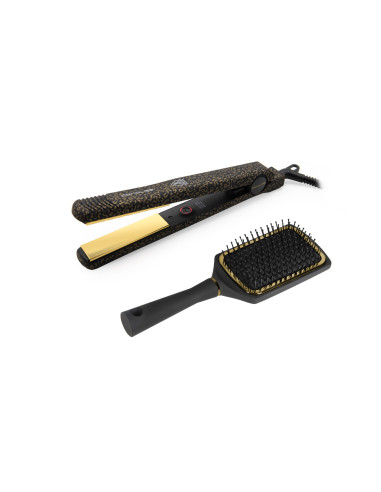 C-STYLE GOLD LEOPARD SOFT TOUCH + PADDLE