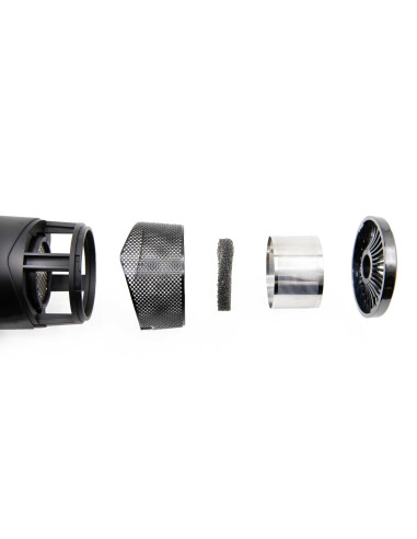 CORIOLISS SECADOR WHISPER BLACK CHROME