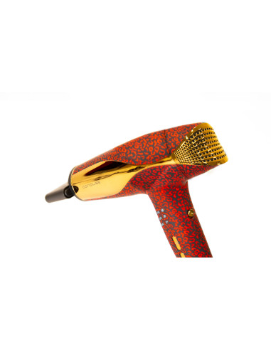 CORIOLISS KIT PLANCHA C5 RED LEOPARD + SECADOR...
