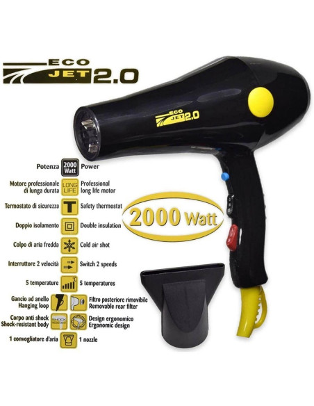SECADOR ECO JET 5.0 GIUBRA 2000W